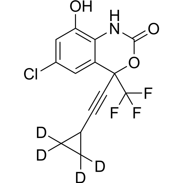 rac 8-Hydroxy Efavirenz-d4 1246812-30-5